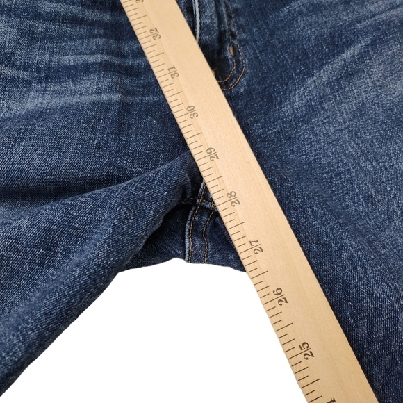 Big Star Jeans Womens 28 Blue Alex Skinny Mid Rise Dark Wash Denim Stretch - Picture 13 of 13